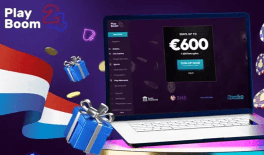 Mobiele app van Playboom Casino